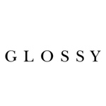 Glossy logo on a white background